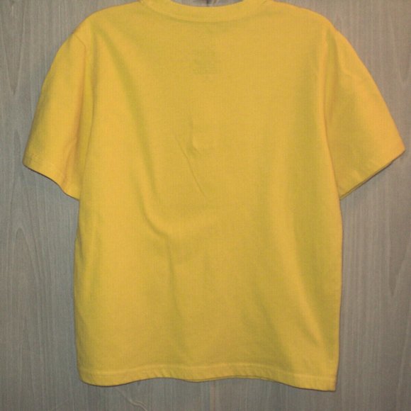 Garanimals 365 Kids Boys Polo Shirt Sz 8 Dinosaur on Skateboard Short Slv Yello - Picture 3 of 4